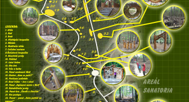 Mapka lesního parku